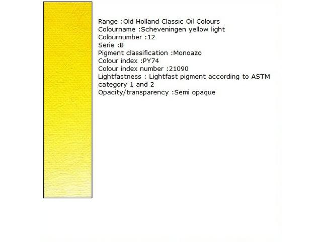 Holland - Oil Scheveningen Yellow Light 40Ml