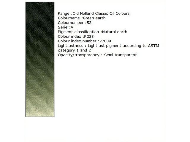 Holland - Oil Green Earth 40Ml