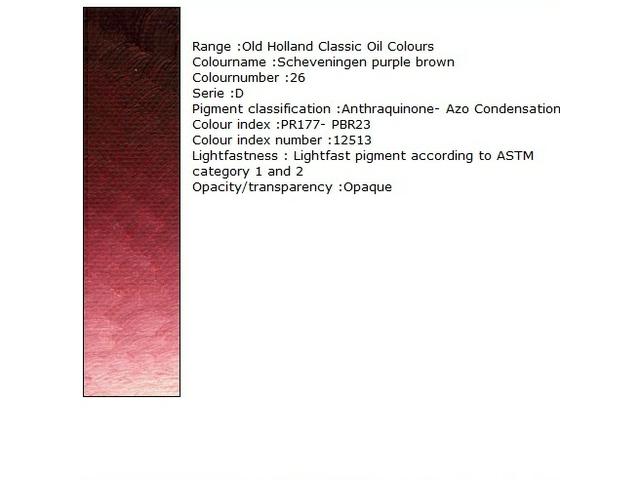 Holland - Oil Scheveningen Purple Bro 40Ml