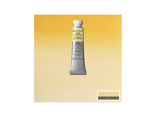 Winsor & Newton - Professional Watercolour 5Ml Naples Yellow Uv 3