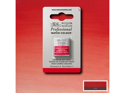 Winsor & Newton - Professional Watercolour H/Pan Cad Red D Row Uv 3