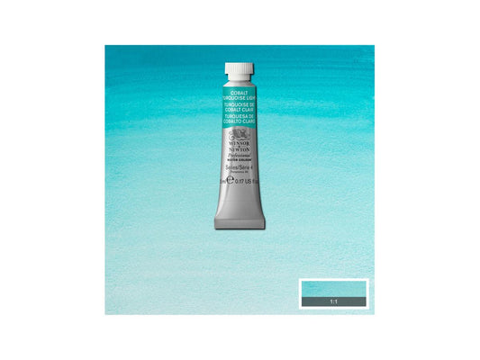 Winsor & Newton - Professional Watercolour 5Ml Cob Turquoise Lt Row Uv 3