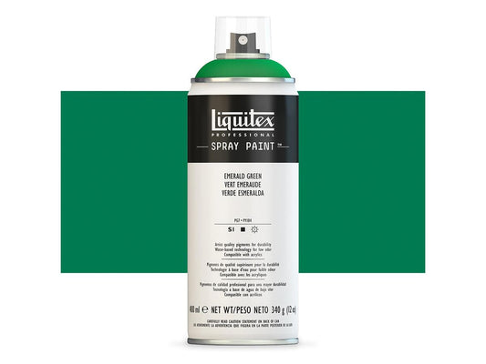 Liquitex - Pro Acrylic Spray Paint 400Ml Emerald Grn Uv 3