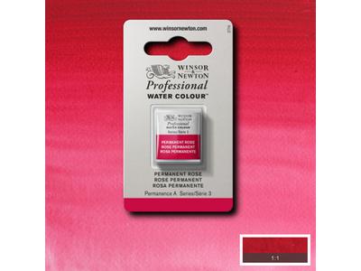 Winsor & Newton - Professional Watercolour H/Pan Perm Rose Uv 3