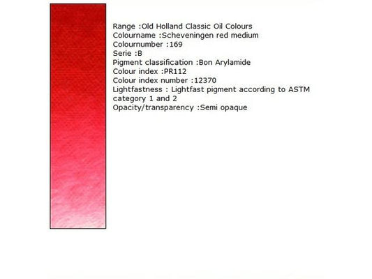 Holland - Oil Scheveningen Red Medium 40Ml