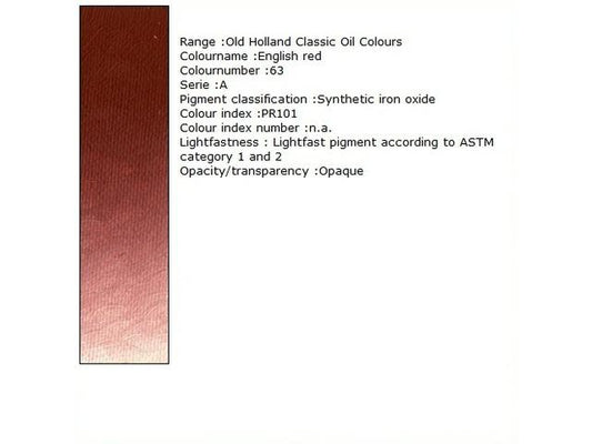 Holland - Oil English Red 40Ml