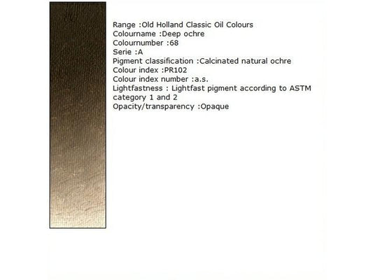 Holland - Oil Deep Ochre 40Ml