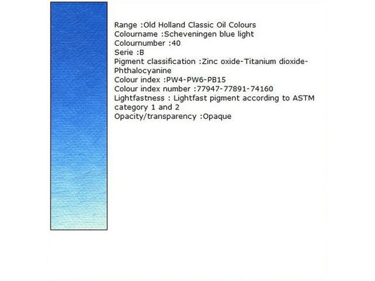 Holland - Oil Scheveningen Blue Light 40Ml