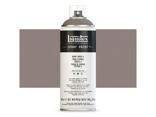 Liquitex - Pro Acrylic Spray Paint 400Ml Brnt Umbr 6 Uv 3