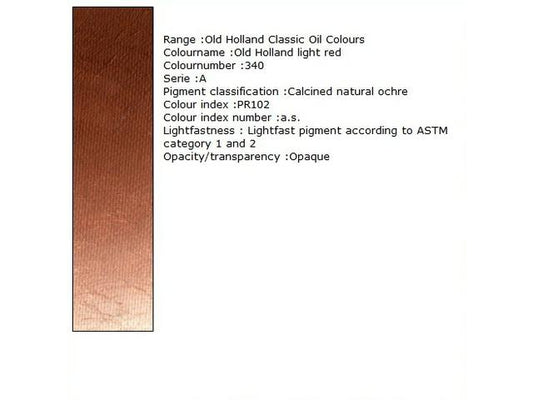 Holland - Oil Old Holland Light Red 40Ml