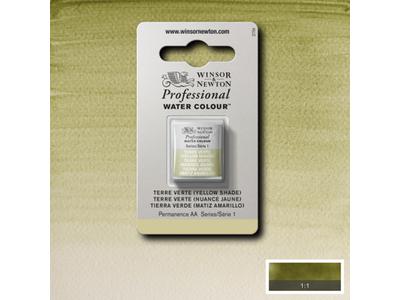 Winsor & Newton - Professional Watercolour H/Pan Ter Vert Ys'04 Uv 3