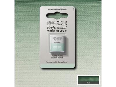 Winsor & Newton - Professional Watercolour H/Pan Terre Verte Uv 3