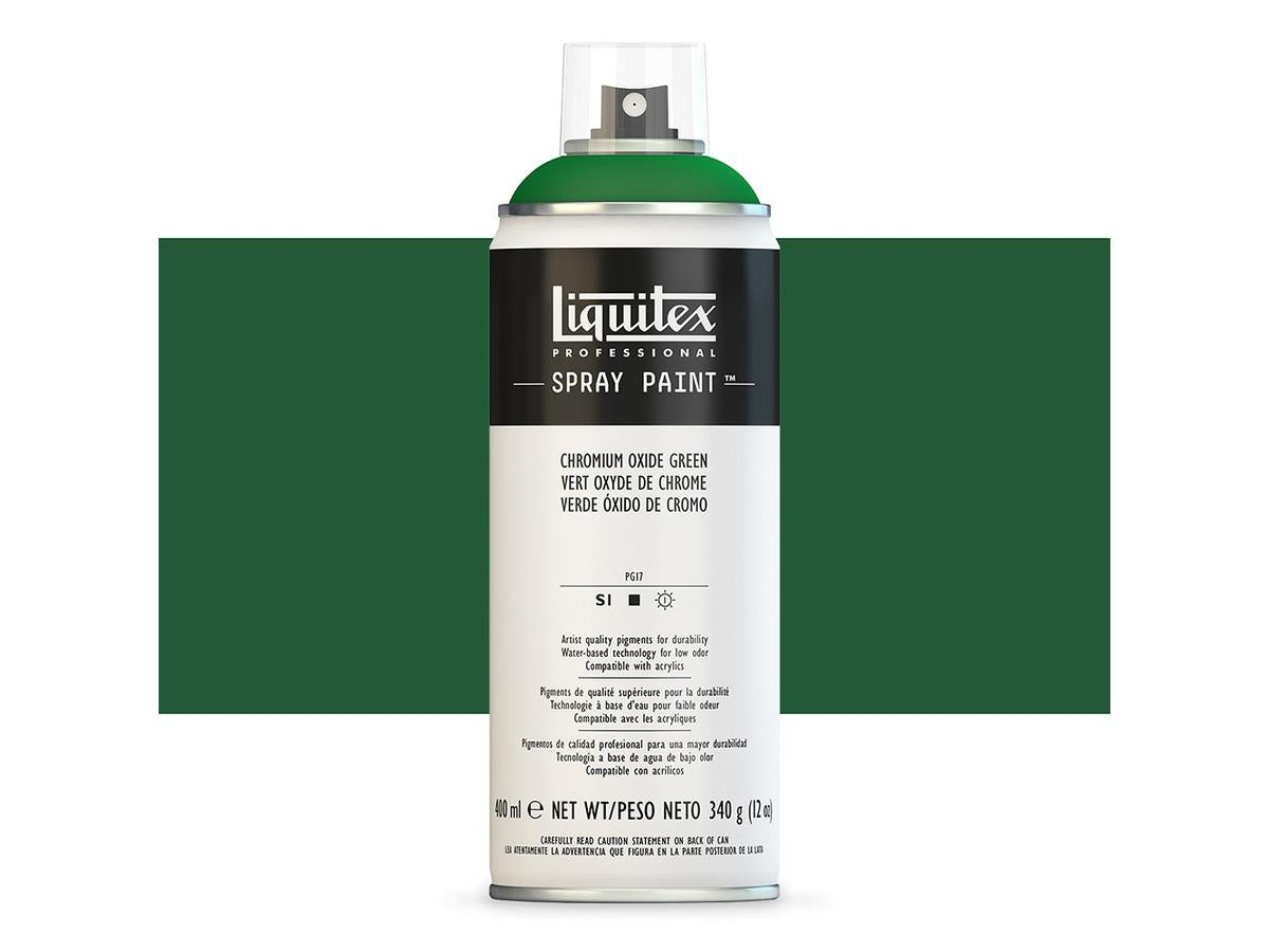 Liquitex - Pro Acrylic Spray Paint 400Ml Chr Oxi Grn Uv 3