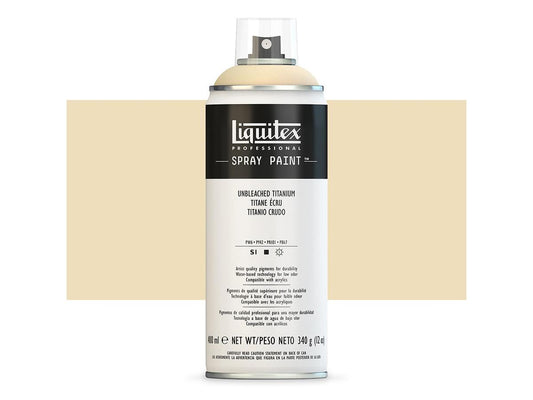 Liquitex - Pro Acrylic Spray Paint 400Ml Unbleach Ti Uv 3