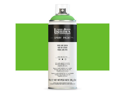 Liquitex - Pro Acrylic Spray Paint 400Ml Viv Lim Grn Uv 3