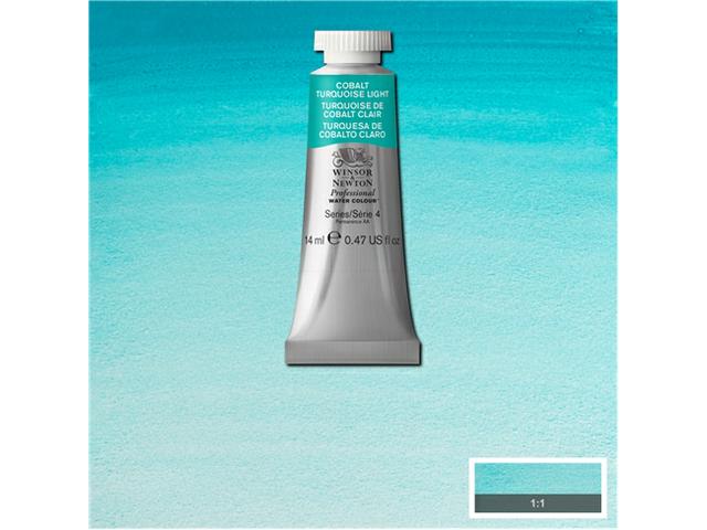 Winsor & Newton - Professional Watercolour 14Ml Cob,Tuquoise Lt Row Uv 3