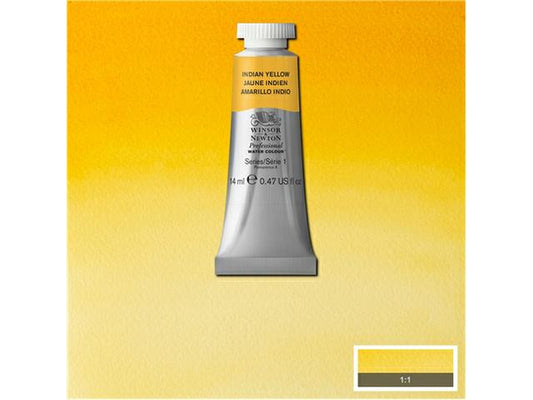 Winsor & Newton - Professional Watercolour 14Ml Ind Yel Ny-0105 Uv 3