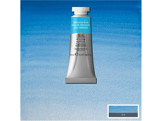Winsor & Newton - Professional Watercolour 14Ml Cerulean Blue Uv 3