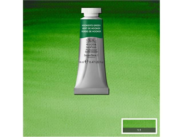Winsor & Newton - Professional Watercolour 14Ml Hookers Green Uv 3