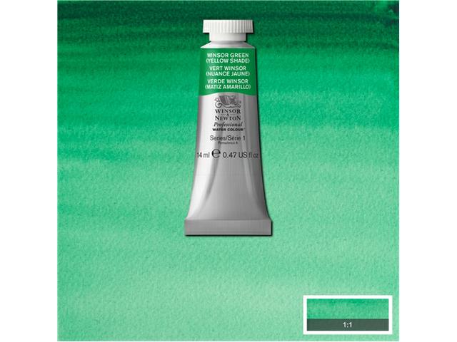 Winsor & Newton - Professional Watercolour 14Ml Winsor Green Yl Uv 3