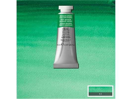 Winsor & Newton - Professional Watercolour 14Ml Winsor Green Yl Uv 3