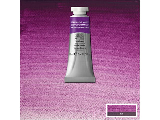 Winsor & Newton - Professional Watercolour 14Ml Perm Mauve 04 Uv 3