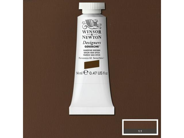 Winsor & Newton - Designers Gouache 14Ml Vandyke Bro Uv 3