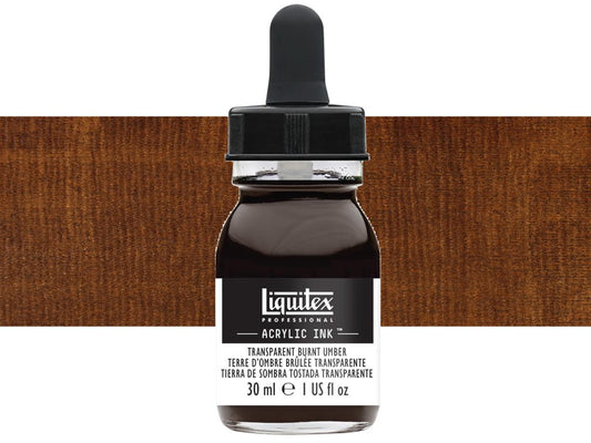Liquitex - Acryl Inkt Transparant Burnt Umber