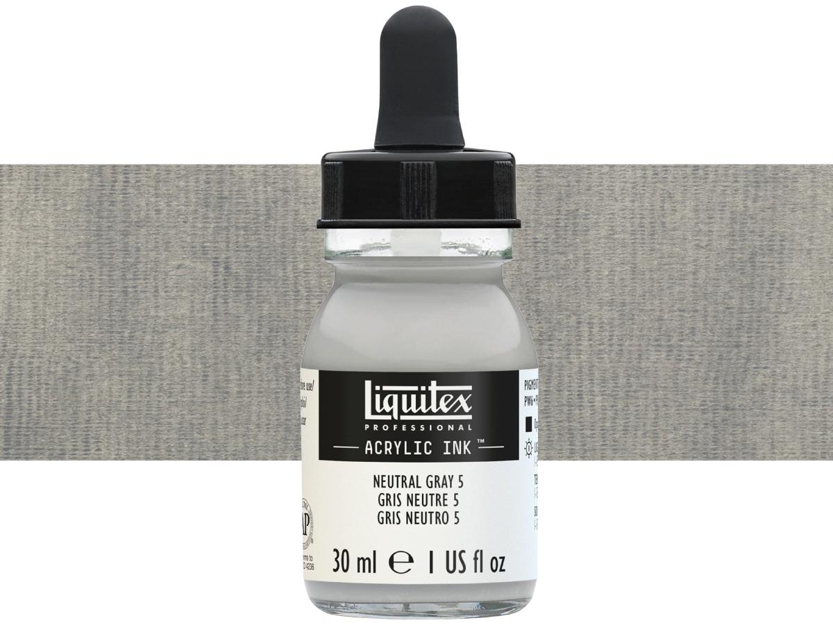 Liquitex - Liquitex Acryl Inkt Neutral Grey 5 30Ml