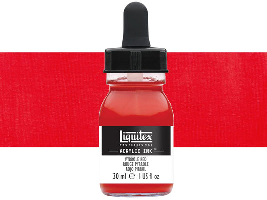 Liquitex - Acryl Inkt Pyrrole Red 30Ml