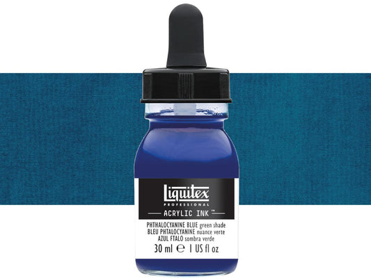Liquitex - Acryl Inkt Phtalocyanine Blue Gren Shade