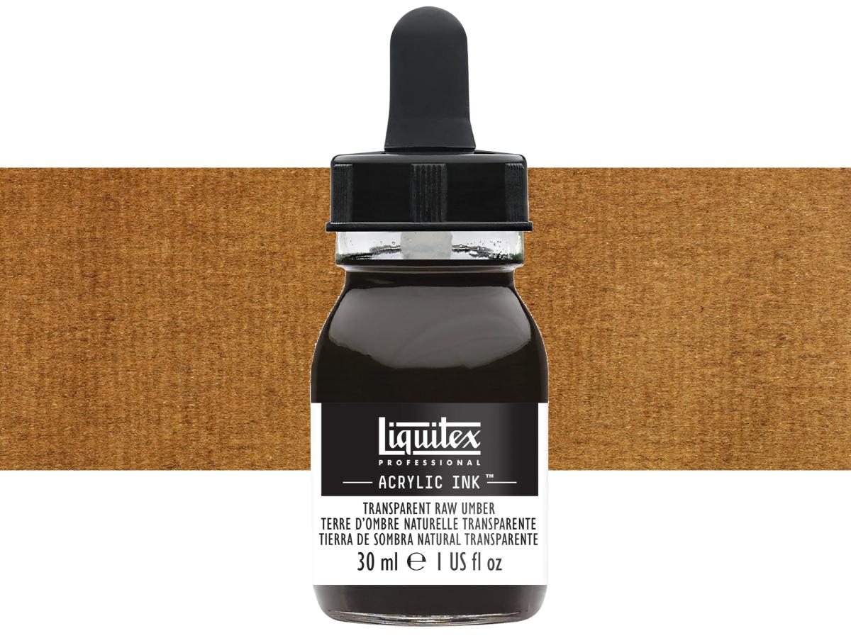 Liquitex - Acryl Inkt Transparant Raw Umber