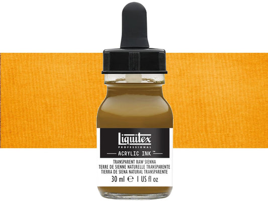 Liquitex - Acryl Inkt Transparant Raw Sienna
