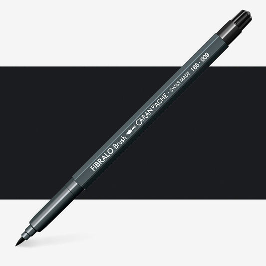 Caran D'Ache - Classic Fibralo Brush Black Uv 10