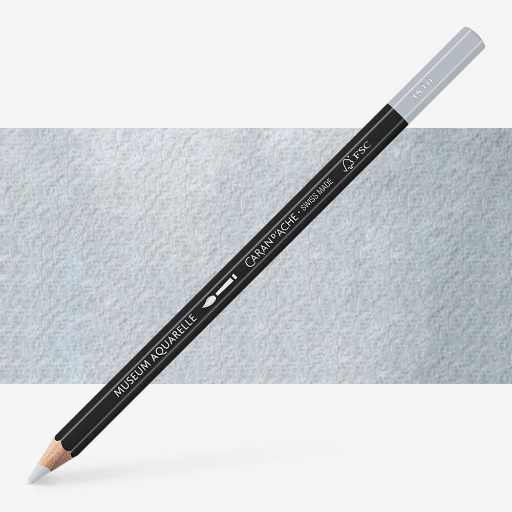 Caran D'Ache - Artist Museum Pencil Steel Grey-Fsc Uv 3