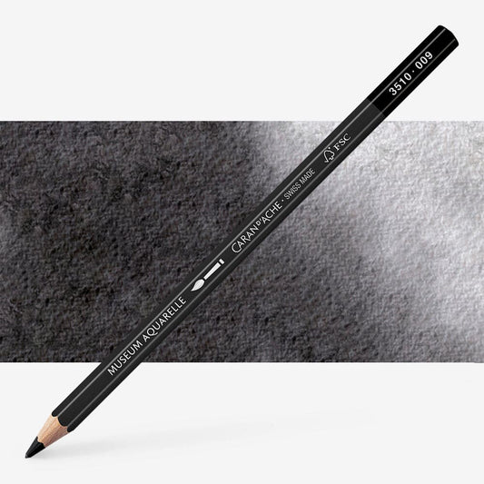 Caran D'Ache - Artist Museum Pencil Black-Fsc Uv 3
