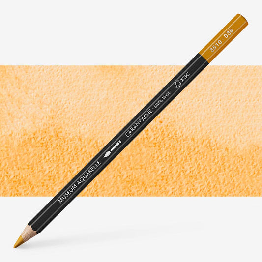 Caran D'Ache - Artist Museum Pencil Raw Sienna-Fsc Uv 3