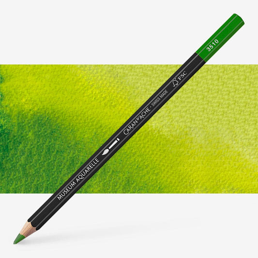 Caran D'Ache - Artist Museum Pencil Light Olive-Fsc Uv 3