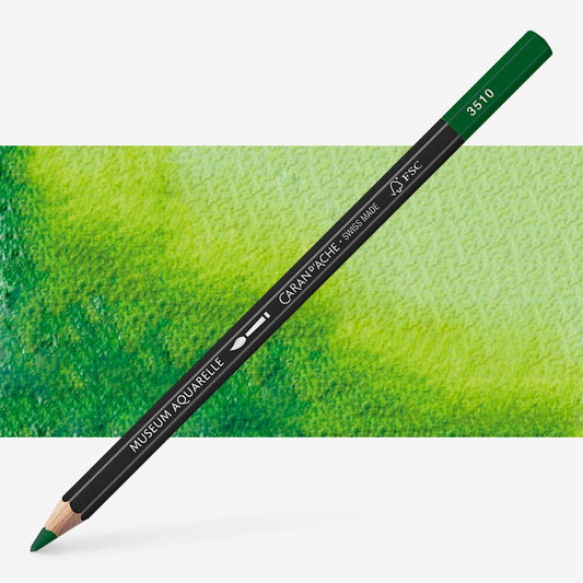 Caran D'Ache - Artist Museum Pencil Olive-Fsc Uv 3