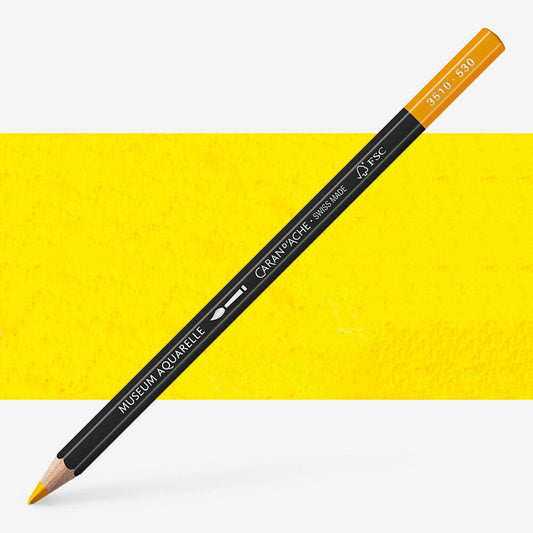 Caran D'Ache - Artist Museum Penc.Gold Cadmi.Yellow-Fsc Uv 3