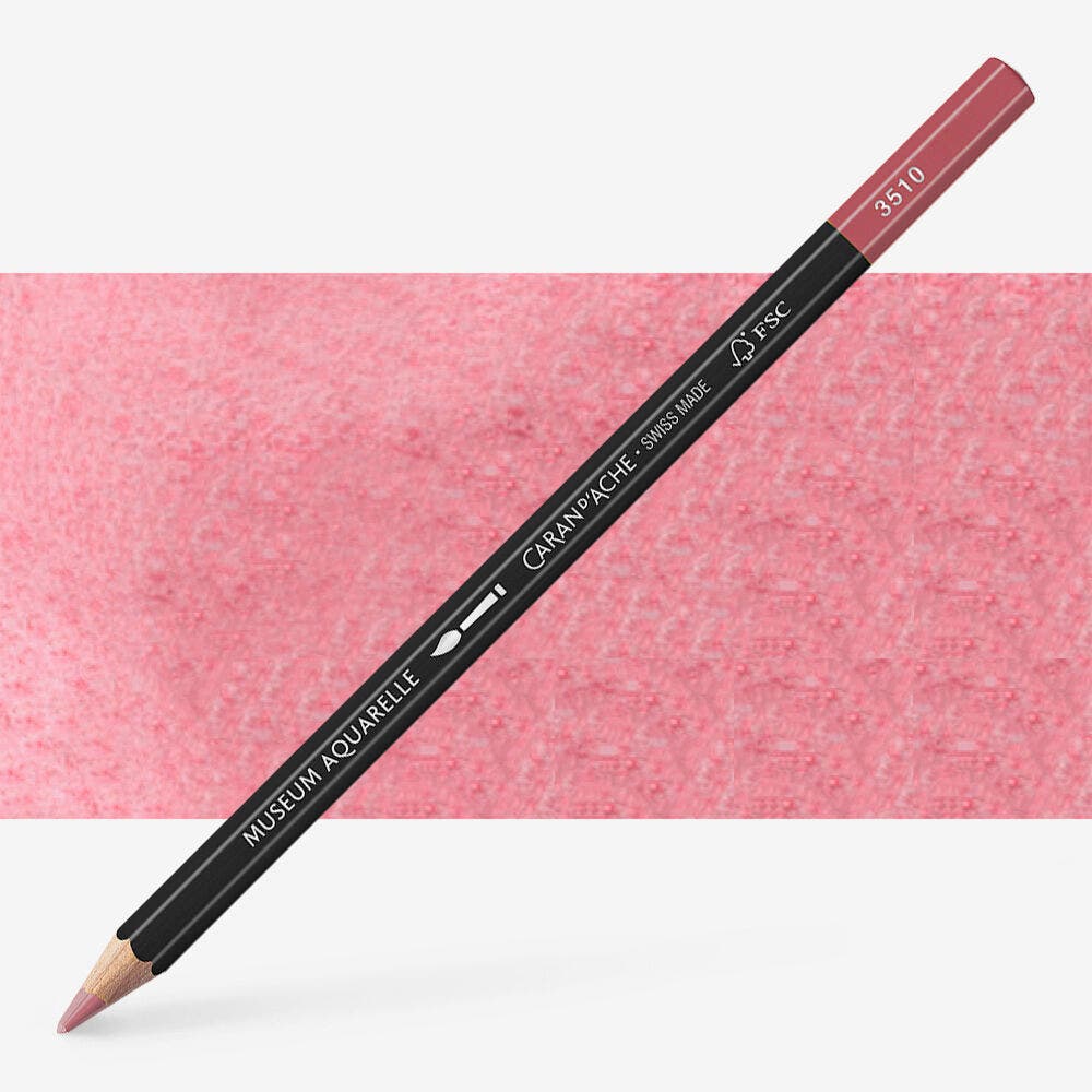 Caran D'Ache - Artist Museum Pencil Violet Pink-Fsc Uv 3
