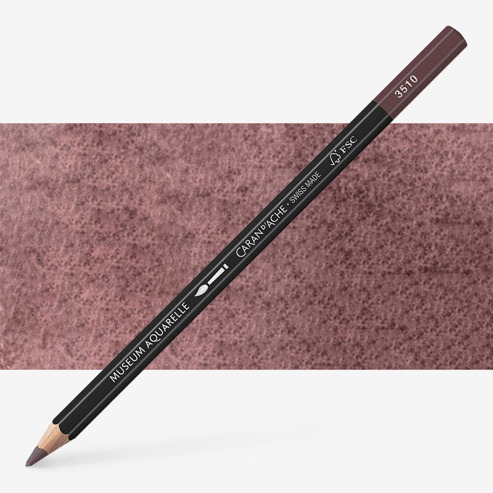 Caran D'Ache - Artist Museum Pencil Sepia 50%-Fsc Uv 3