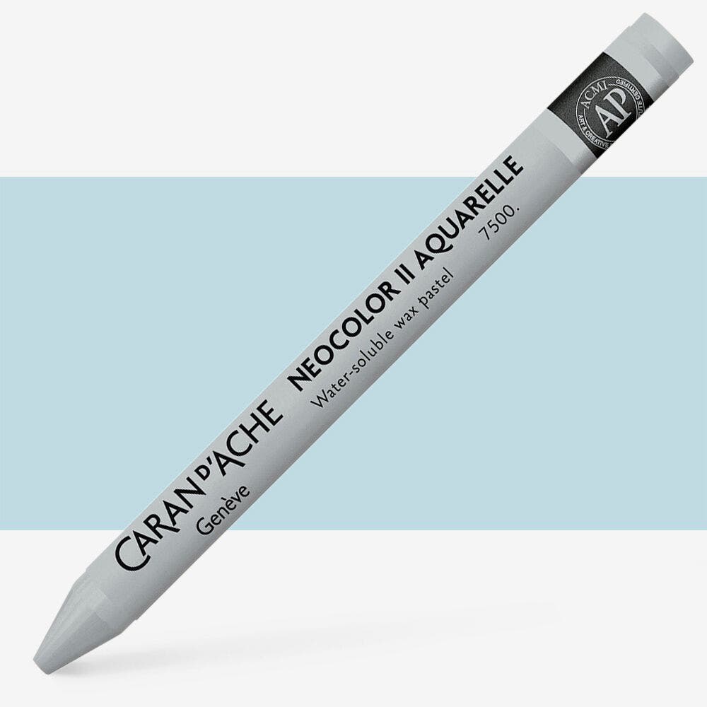 Caran D'Ache - Classic Neocolor Ii Silver Grey Uv 10