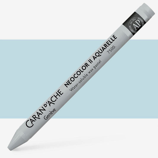 Caran D'Ache - Classic Neocolor Ii Silver Grey Uv 10