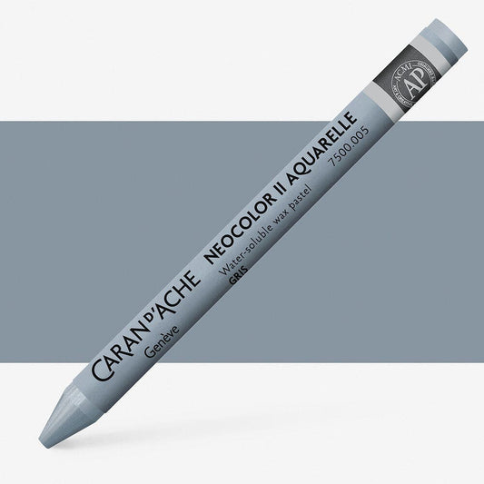 Caran D'Ache - Classic Neocolor Ii Grey Uv 10
