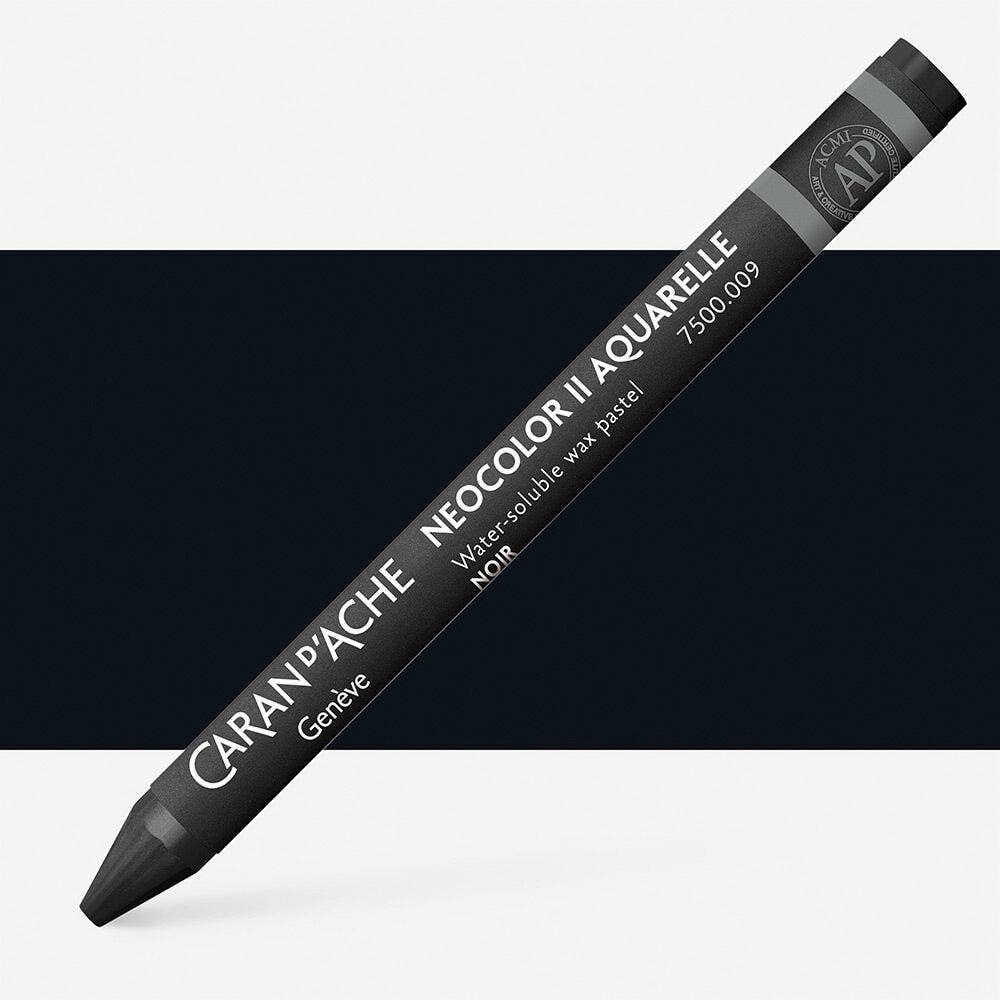 Caran D'Ache - Classic Neocolor Ii Black Uv 10