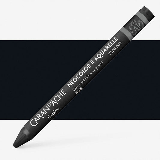 Caran D'Ache - Classic Neocolor Ii Black Uv 10