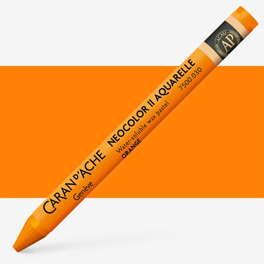 Caran D'Ache - Classic Neocolor Ii Orange Uv 10