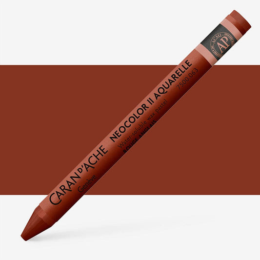 Caran D'Ache - Classic Neocolor Ii English Red Uv 10