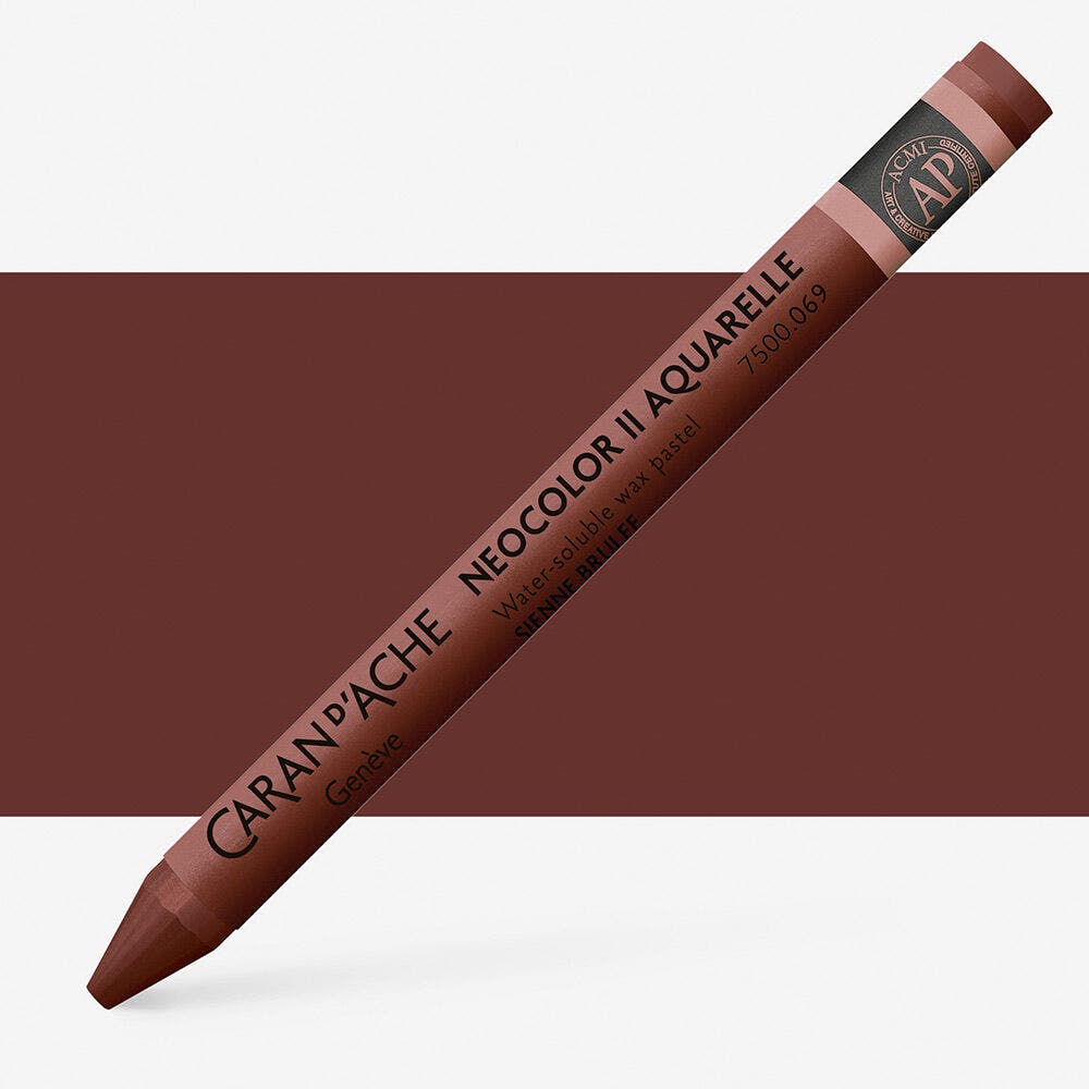 Caran D'Ache - Classic Neocolor Ii Burnt Siena Uv 10